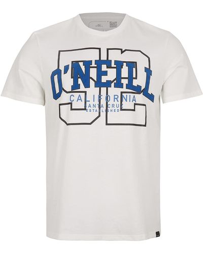 O'neill Sportswear Maglietta Surf State T-Shirt - Bianco