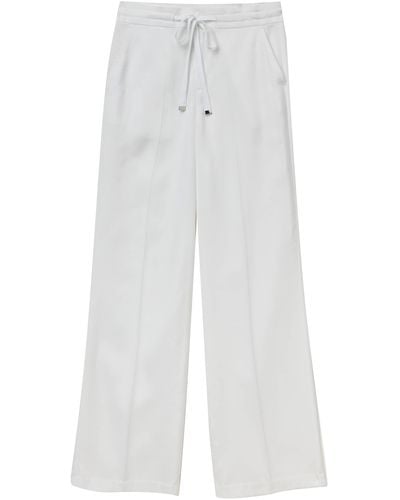 Benetton Trousers 4t91df02s Trousers - White
