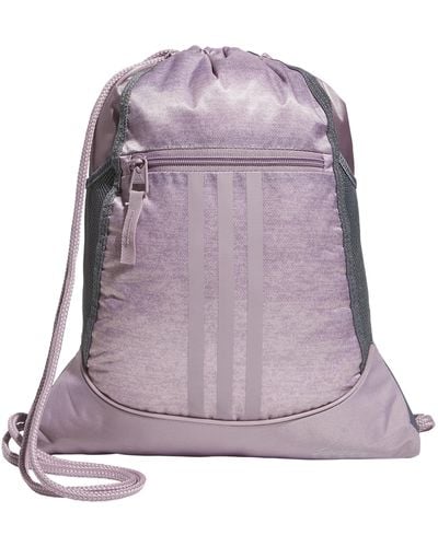 adidas 's Alliance 2 Sackpack Bag - Purple