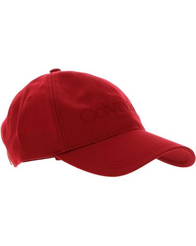 Calvin Klein BB Cap Racing Red - Rot