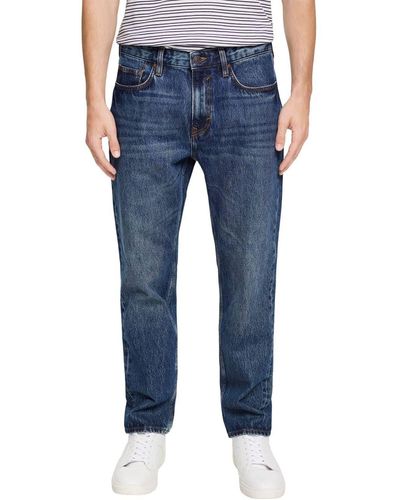 Esprit Straight Leg Jeans - Blu