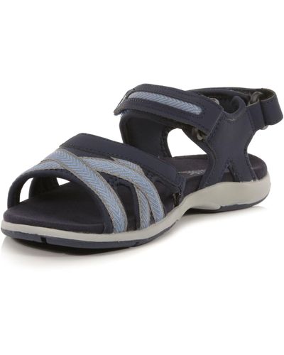 Regatta Lady Santa Clara Open Toe Sandals - Blue