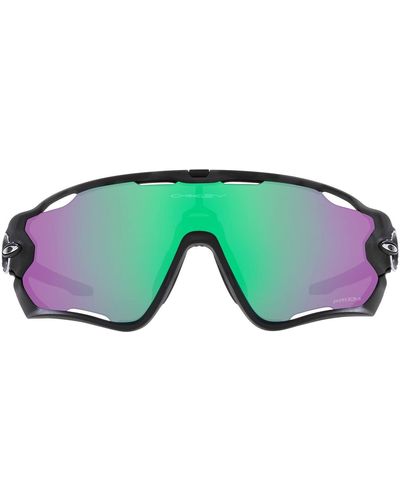 Oakley Oo9290 Jawbreaker Rechteckige Sonnenbrille - Grün