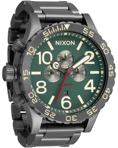 Nixon 51-30 Chrono Watch - Grey