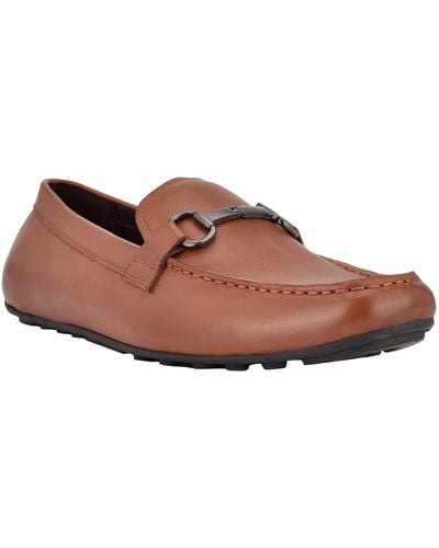 Calvin Klein Olaf Casual Slip-on Loafers - Brown