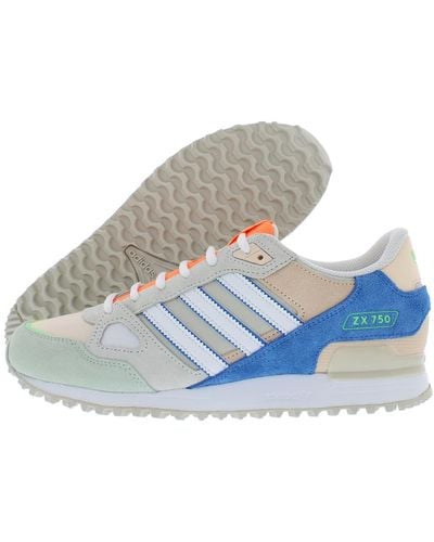 adidas Zx 750 S Shoes - Blue