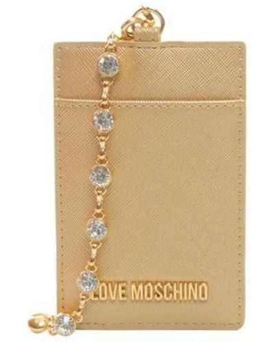 Love Moschino Portefeuille avec porte-monnaie pour femme marque - Neutre