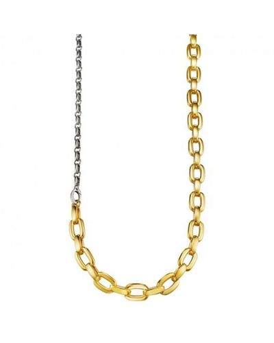 Esprit Collection – Collana da Donna in Acciaio Inossidabile rodiato Senza Magna Gold - Metallizzato