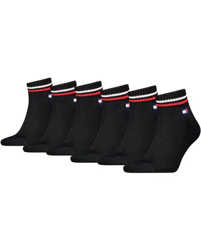 Tommy Hilfiger Iconic Quartz sokker Socken 2er pack - Schwarz