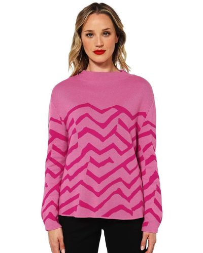 Street One A302119 Strickpullover - Pink