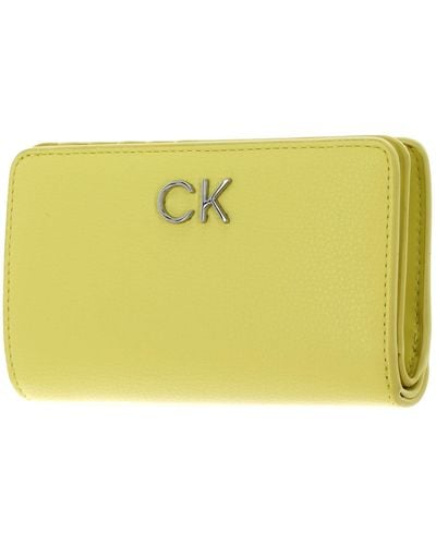 Calvin Klein CK Daily Bifold Wallet_Epi Mono Acacia - Giallo