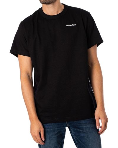 G-Star RAW Back Volume Loose T-shirt - Black