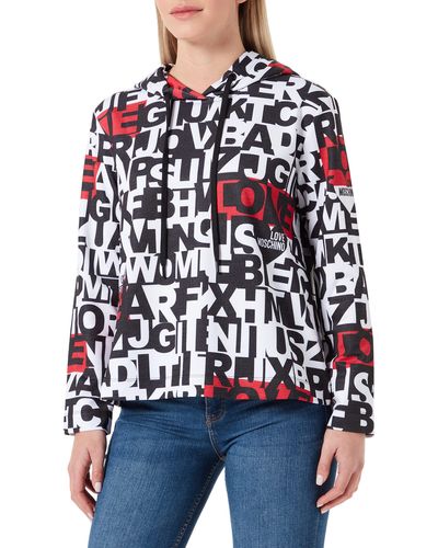 Love Moschino S Technical Sweatshirt - Mehrfarbig