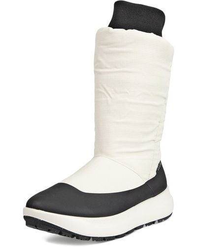 Ecco Solice Arctic Waterproof Snow Boot - White