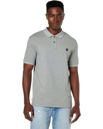 Timberland Tfo SS Millers River Pique Polo - Grigio