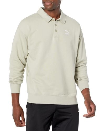 PUMA Classics Long Sleeve Polo T-shirt - Multicolor