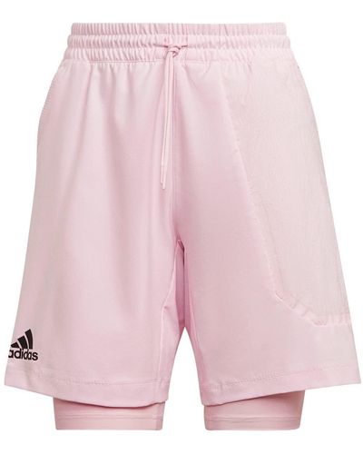 adidas Shorts US Series 2N1 Rosa AH 2022 - Pink