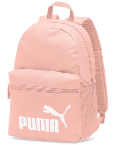 PUMA Rucksack Phase Backpack 079943 Poppy Pink- White One size