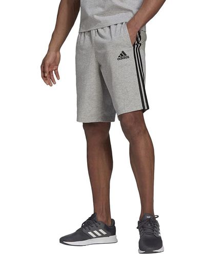 adidas Essentials 3-Streifen Shorts - Schwarz