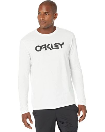 Oakley Volwassenen Mark Ii Long Sleeve Tee 2.0 T-shirt - Wit