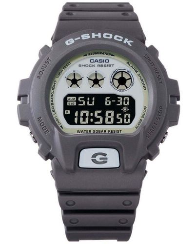 G-Shock Orologio G-Shock Origin Digitale Grigio DW-6900HD-8ER - Metallizzato