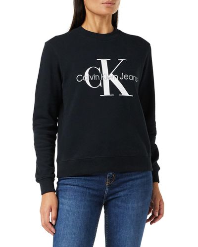Calvin Klein Jeans Core Monogram Sweatshirt - Blue
