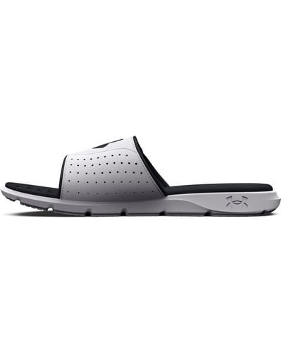 Under Armour Ignite 7 Slide, - Brown