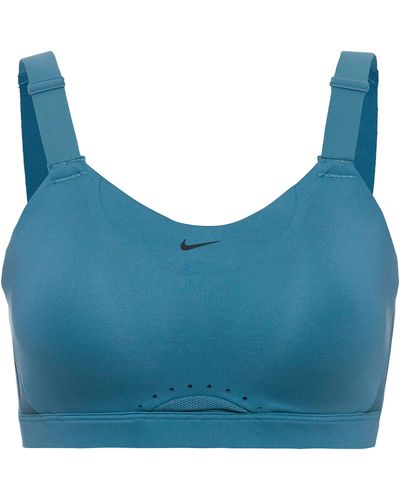 Nike Alpha Reggiseno Sportivo - Blu