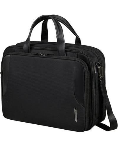 Samsonite Xbr 2.0 Briefcase 15.6 Inch Expandable With 3 Compartments 40.5 Cm 20/28 L Black