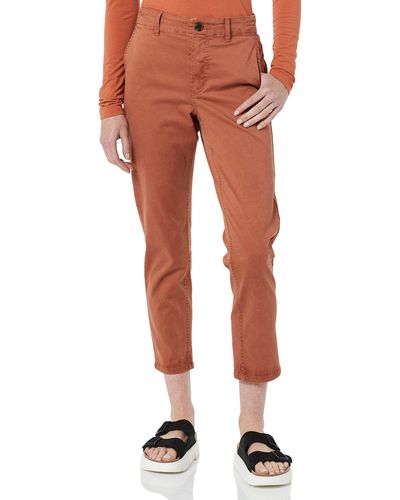 Amazon Essentials Pantalon Chino Extensible Longueur Jusqu'À La Cheville - Orange