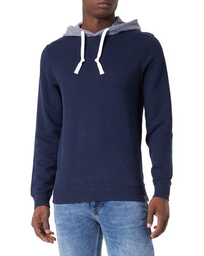 Tom Tailor Basic Hoodie Sweatshirt 1032998 - Blau