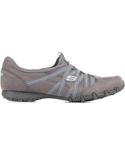 Skechers House Lightweight Trainers - Grey Blue Size