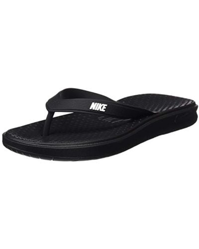 Nike Solay Thong, Mules Homme - Noir