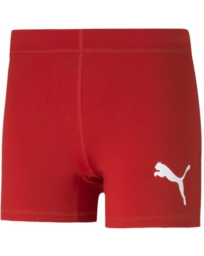 PUMA Gebreide Shorts - Rood