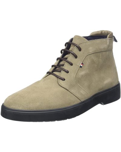 Tommy Hilfiger Classic Hilfiger Suede Lace Boot Mode - Zwart