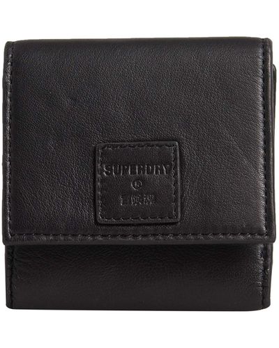 Superdry Small Fold Purse Travel Accessory - Black