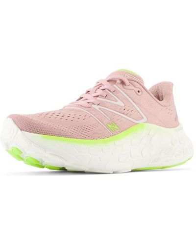 New Balance Fresh Foam X More V4 Running Shoe - Pink