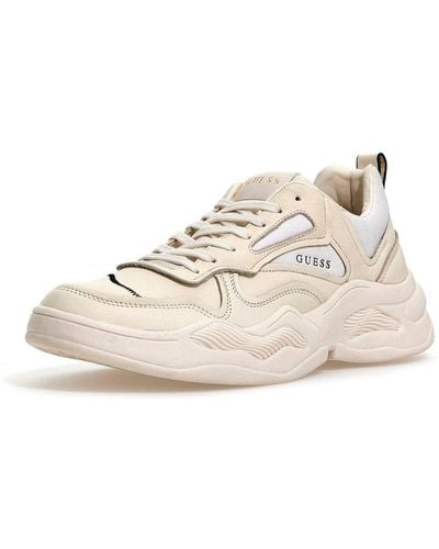 Guess Bassano Carryover Trainer - Natural