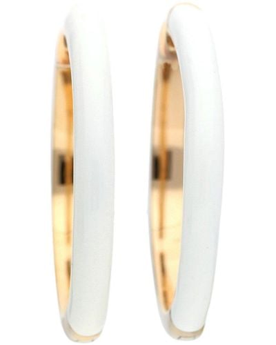 Esprit Jewels -Creolen Edelstahl Fancy white rose ESCO11656G000 - Weiß