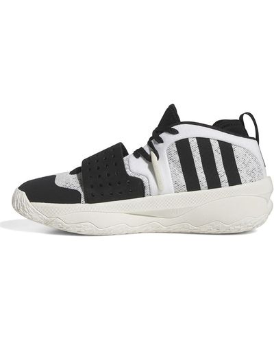adidas S Dame 8 Extply Trainers White/black 9.5