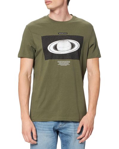 Springfield Camiseta Básica ga Corta Saturn - Verde