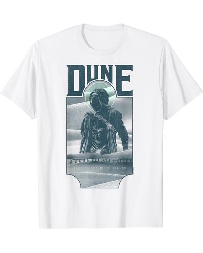 Dune Paul Of Arrakis Portrait T-Shirt - Bleu