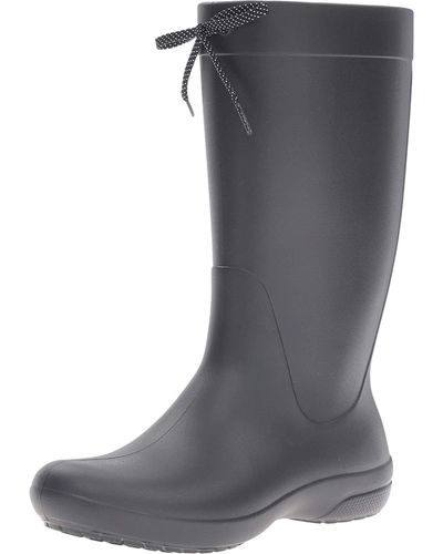 Crocs™ Freesail Rain Boot Stiefel - Schwarz