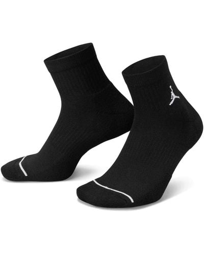 Nike U J Ed Cush Poly Ankle 3pr 144 T-Shirt - Nero