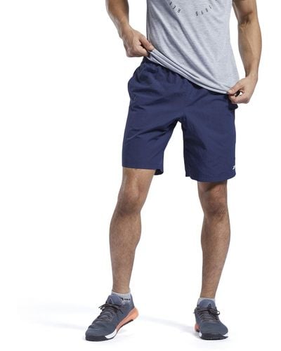 Reebok Te Utility Shorts - Blau