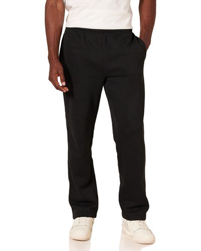 Amazon Essentials Pantalon de survêtement en Polaire - Noir