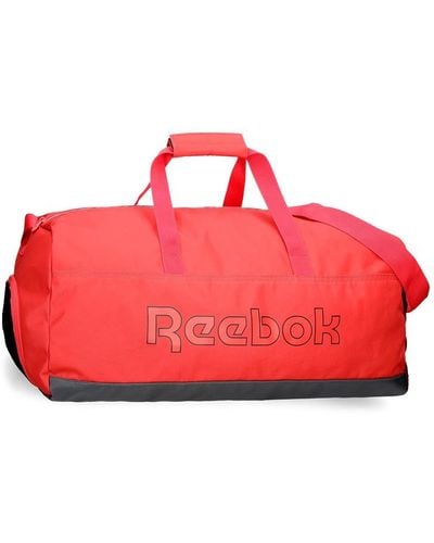 Reebok Adisson Travel Bag Red 55x25x25cm Polyester 34.38l