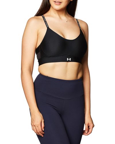 Under Armour S Infinity Covered Low-impact Sports Bra, - Black