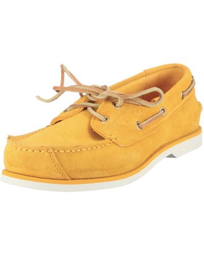 Timberland Zapatos de Cuero Nobuck para - Amarillo