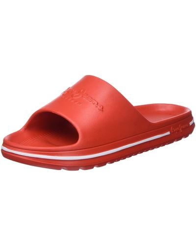 Pepe Jeans London Beach Slide Flip-flop - Red